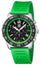 Luminox Pacific Diver Chronograph Stainless Steel Black Dial Green Rubber Strap Day/Date Divers Quartz Mens Watch XS.3157.NF - WAB - Shipping Dept.