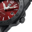 Luminox Pacific Diver "Crimson Surge" Black IP Steel Red Dial Black Rubber Strap Date Divers Quartz Mens Watch XS.3135.B - Watches & Beyond