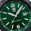 Luminox Pacific Diver "Emerald Depths" Black IP Steel Green Dial Black Rubber Strap Date Divers Quartz Mens Watch XS.3137.B - Watches & Beyond