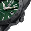 Luminox Pacific Diver "Emerald Depths" Black IP Steel Green Dial Black Rubber Strap Date Divers Quartz Mens Watch XS.3137.B - Watches & Beyond