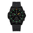 Luminox Pacific Diver "Graphite Gray" Chronograph Black IP Steel Black Dial Gray Rubber Strap Day/Date Divers Quartz Mens Watch XS.3148 - Watches & Beyond