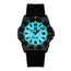 Luminox Pacific Diver "Midnight Mariner" Automatic Stainless Steel White Dial Black Rubber Strap Date Divers Mens Watch XS.3101.H - Watches & Beyond