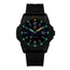 Luminox Pacific Diver "Midnight Tides" Black IP Steel Blue Dial Black Rubber Strap Date Divers Quartz Mens Watch XS.3123.B - Watches & Beyond