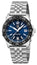 Luminox Pacific Diver Ripple Stainless Steel Blue Dial Interchangeable Blue Rubber Strap Date Divers Quartz Mens Watch XS.3123M.SET.1 - WAB - Shipping Dept.