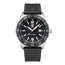 Luminox Pacific Diver Stainless Steel Black Dial Black Rubber Strap Date Divers Quartz Mens Watch XS.3121.1 - Watches & Beyond