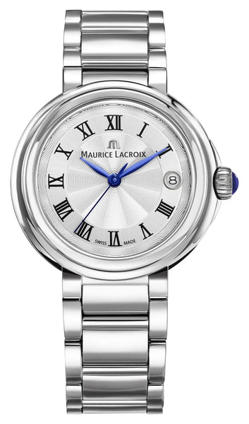 Maurice Lacroix Fiaba Stainless Steel Silver Dial Date Quartz Womens Watch FA1007 - SS002 - 110 - 1 - Watches & Beyond