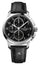 Maurice Lacroix Pontos Automatic Chronograph Stainless Steel Black Dial Black Leather Strap Date Mens Watch PT6388 - SS001 - 320 - 2 - Watches & Beyond