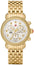 Michele CSX - 36 Chronograph Diamonds Mother of Pearl Dial Day/ Date Gold Tone Stainless Steel Womens Watch MWW03M000141 - WAB - Shipping Dept.