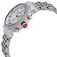 Michele CSX - 36 Chronograph Mother - of - Pearl Dial Diamonds Date Stainless Steel Womens Watch MWW03C000513 - Watches & Beyond