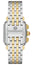 Michele Deco Diamond High Shine Chronograph Date Two - Tone Stainless Steel Womens Watch MWW06A000805 - Watches & Beyond