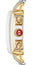 Michele Deco Diamond High Shine Chronograph Date Two - Tone Stainless Steel Womens Watch MWW06A000805 - Watches & Beyond