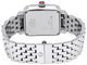 Michele Deco Madison Date Stainless Steel Diamonds Rectangle Silver Dial Womens Watch MWW06T000141 - WAB - Shipping Dept.