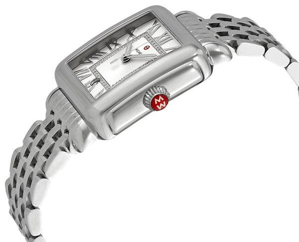 Michele Deco Madison Stainless Steel - Silver Watch with Diamonds 87583_0.png main image 4