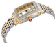 Michele Deco Madison Mid Two - Tone Steel Diamonds Silver Dial Rectangle Womens Watch MWW06G000002 - WAB - Shipping Dept.