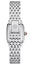 Michele Deco Madison Mini Stainless Steel Diamonds Mother - of - Pearl Dial Rectangle Womens Watch MWW06D000171 - Watches & Beyond