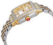 Michele Deco Madison Two - Tone Steel Diamonds Silver Dial Date Rectangle Womens Watch MWW06T000144 - WAB - Shipping Dept.