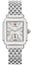 Michele Deco Mid Stainless Steel Mother - of - Pearl Dial Diamond Rectangle Womens Watch MWW06V000002 - WAB - Shipping Dept.