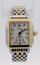 Michele Deco Mid Two - Tone Steel Diamond Mother of Pearl Dial Rectangle Womens Watch MWW06V000042 - WAB - Shipping Dept.