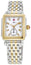 Michele Deco Mid Two - Tone Steel Diamond Mother of Pearl Dial Rectangle Womens Watch MWW06V000042 - WAB - Shipping Dept.