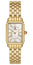 Michele Deco Park Rectangle Mother-of-Pearl Dial 18K Gold-Plated Steel Womens Watch MWW06E000146 - Watches & Beyond