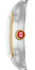 Michele Meggie Two - Tone Steel Square Mother - of - Pearl Dial Diamonds Womens Watch MWW33B000009 - Watches & Beyond