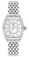 Michele Releve Stainless Steel Mother - of - Pearl Dial Diamonds Quartz Womens Watch MWW19B000003 - WAB - Shipping Dept.