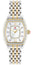 Michele Releve Two - Tone Steel Diamonds Mother - of - Pearl Dial Quartz Womens Watch MWW19B000002 - WAB - Shipping Dept.