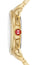 Michele Serein Chronograph Diamonds Mother - of - Pearl Dial 18K Gold - Plated Steel Womens Watch MWW21A000070 - Watches & Beyond