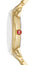 Michele Serein Mid Diamonds Silver Dial 18K Gold - Plated Steel Womens Watch MWW21B000160 - Watches & Beyond