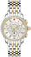 Michele Sidney Chronograph Diamond Two - Tone Womens Watch MWW30A000005 - WAB - Shipping Dept.