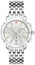 Michele Sidney Chronograph Stainless Steel Diamonds Mother - of - Pearl Dial Womens Watch MWW30A000015 - WAB - Shipping Dept.