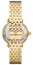 Michele Sidney Classic 18K Gold - Plated Steel Mother - of - Pearl Dial Diamonds Womens Watch MWW30B000004 - WAB - Shipping Dept.