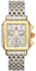 Michele Signature Deco Chronograph Day/Date Two - Tone Stainless Steel & Diamond Womens Watch MWW06P000122 - WAB - Shipping Dept.