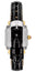 Michele Special Edition Deco Madison Mini Black Mother-of-Pearl Dial Diamonds Black Leather Strap Women's Watch MWW06D000175 - Watches & Beyond