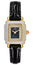 Michele Special Edition Deco Madison Mini Black Mother-of-Pearl Dial Diamonds Black Leather Strap Women's Watch MWW06D000175 - Watches & Beyond