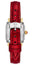 Michele Special Edition Deco Madison Mini Red Mother - of - Pearl Dial Diamonds Red Leather Strap Women's Watch MWW06D000170 - Watches & Beyond