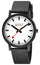 Mondaine Essence Renewable Material White Dial Black Rubber Strap Quartz Mens Watch MS1.41110.RB - WAB - Shipping Dept.