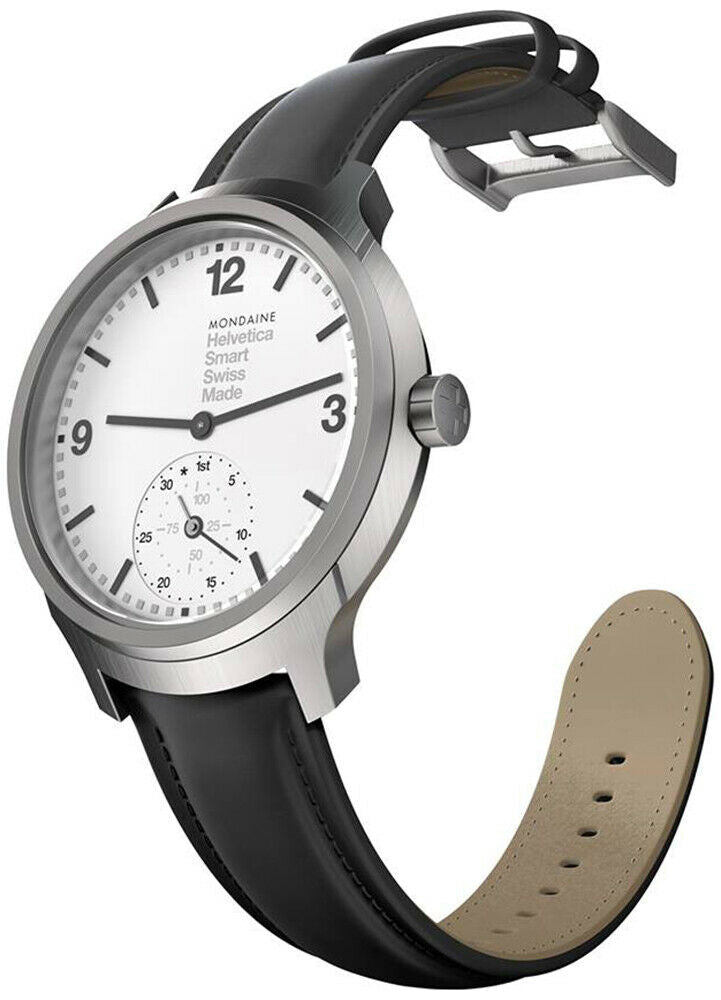 Mondaine Helvetica No1 Bold Stainless Steel Mens Smartwatch