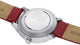 Mondaine Helvetica No1 Bold Stainless Steel Mens Smartwatch Red Leather Strap MH1.B2S80.LC - WAB - Shipping Dept.