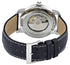 Montblanc 4810 Automatic Stainless Steel Blue Dial Blue Leather Strap Date Mens Watch 119960 - Watches & Beyond