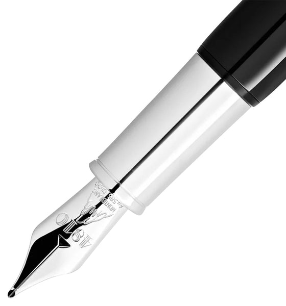 国内正規品 MONTBLANC Heritage Collection Baby Montblanc Heritage Rouge Et Noir Baby Special Edition Medium Nib Black