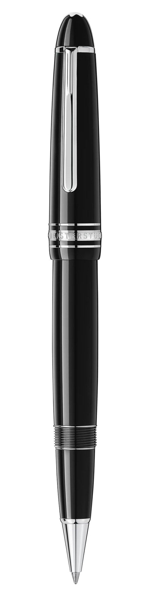 Montblanc Meisterstuck Black Resin Platinum - Coated LeGrand Rollerball Pen 132451 - Watches & Beyond