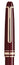 Montblanc Meisterstuck Burgundy Resin Yellow Gold - Coated Classique Ballpoint Pen 133008 - Watches & Beyond