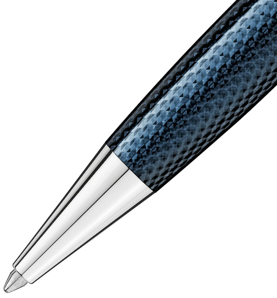 Montblanc Meisterstuck Solitaire Doue Blue Hour Classique Ballpoint Pe