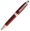 Montblanc Meisterstuck Solitaire Golden Hour Burgundy Lacquer Gold - Coated Metal LeGrand Rollerball Pen 133024 - Watches & Beyond