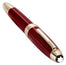 Montblanc Meisterstuck Solitaire Golden Hour Burgundy Lacquer Gold - Coated Metal LeGrand Rollerball Pen 133024 - Watches & Beyond
