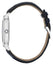 Montblanc Star Legacy Automatic Stainless Steel Silver Dial Blue Leather Strap Date Mens Watch 131209 - Watches & Beyond