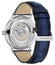 Montblanc Star Legacy Full Calendar Automatic Stainless Steel Blue Dial Blue Leather Strap Day/Date Month Moonphase Mens Watch 130967 - Watches & Beyond