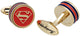 Montegrappa DC Comics Superheroes Superman Gold Plated, Red & Blue Cufflinks IDDCCLYB - WAB - Shipping Dept.