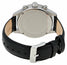 Montegrappa Fortuna Chronograph Date White Dial Black Leather Strap Quartz Men's Watch IDFOWCLB - WAB - Shipping Dept.